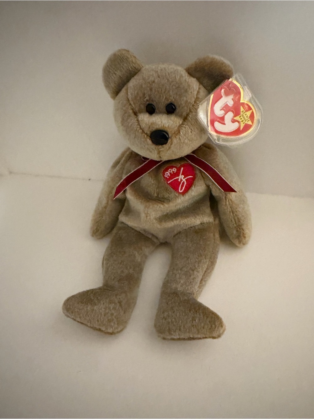 1999 signature bear beanie baby
